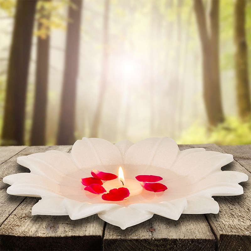 Marble Lotus Plate NikkisPride
