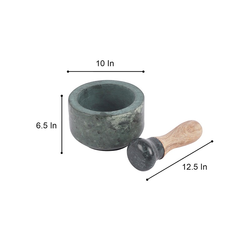 Marble Mortar Pestle   - NikkisPride 