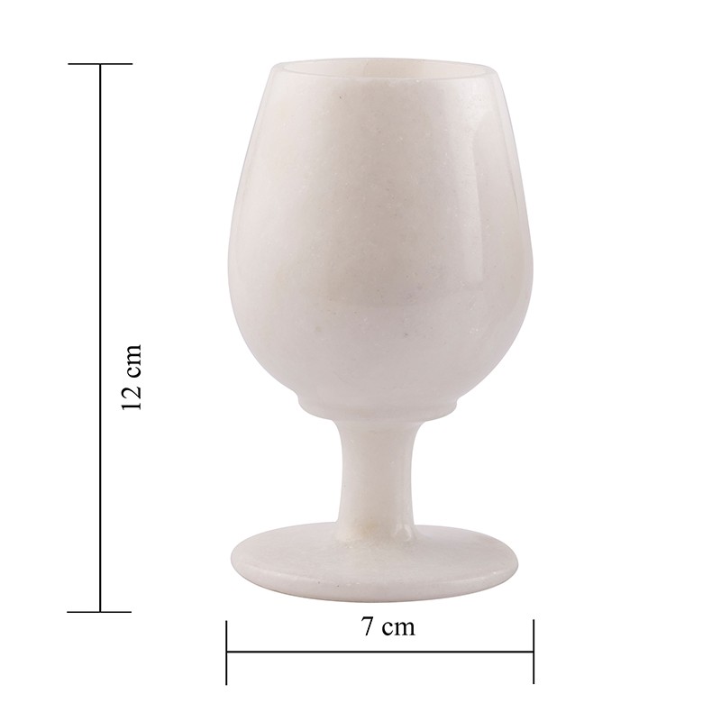 Marble Wine Glass  - NikkisPride 