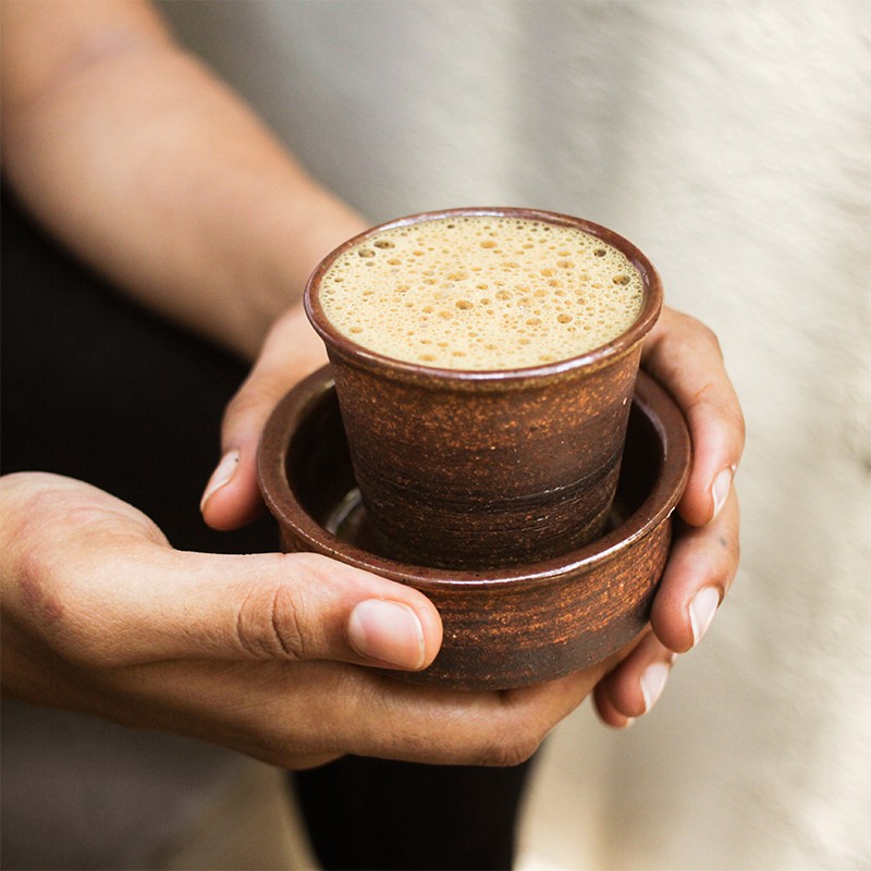 Adar - Stoneware Ceramic Davara Tumbler Set for Coffee Wallistry