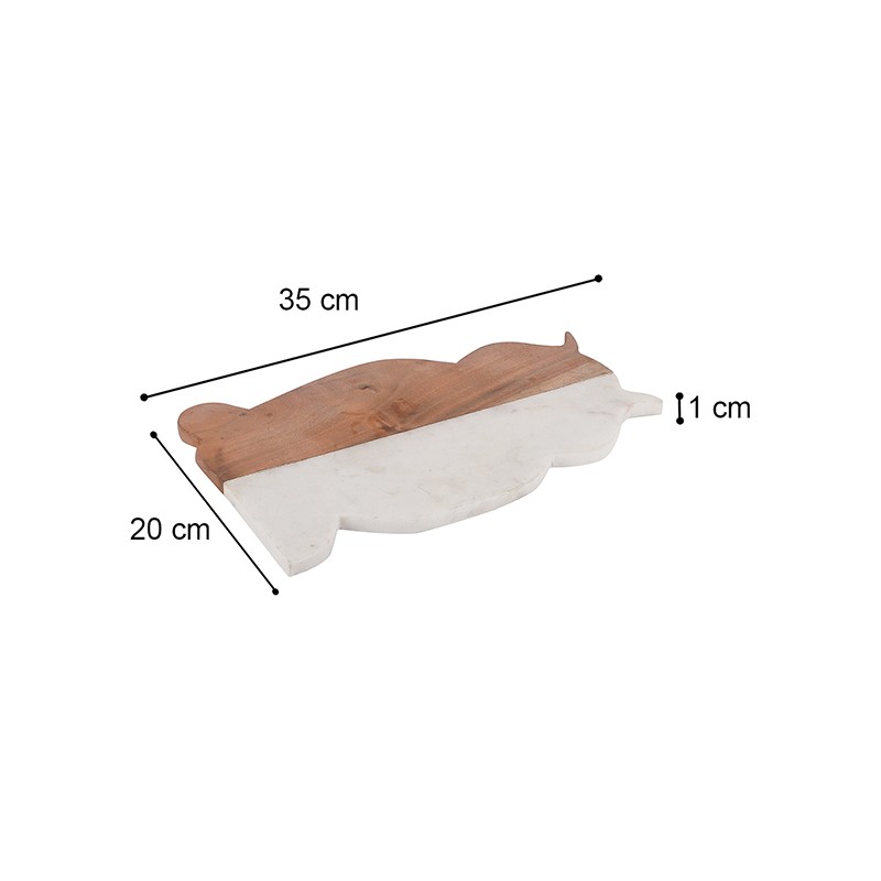 Cat Shape Marble Cutting Board  - NikkisPride 