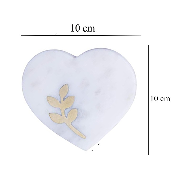 Heart Shape Leaf Set Of 4  - NikkisPride 