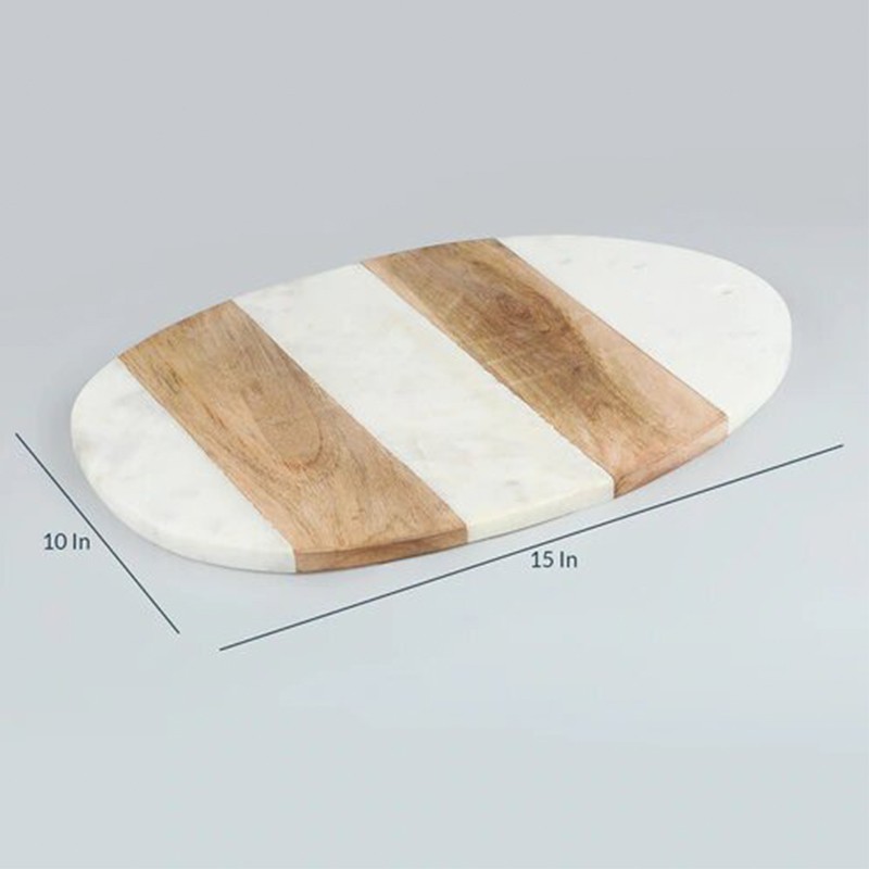 Long Marble Wood With 2 Wood Line  - NikkisPride 