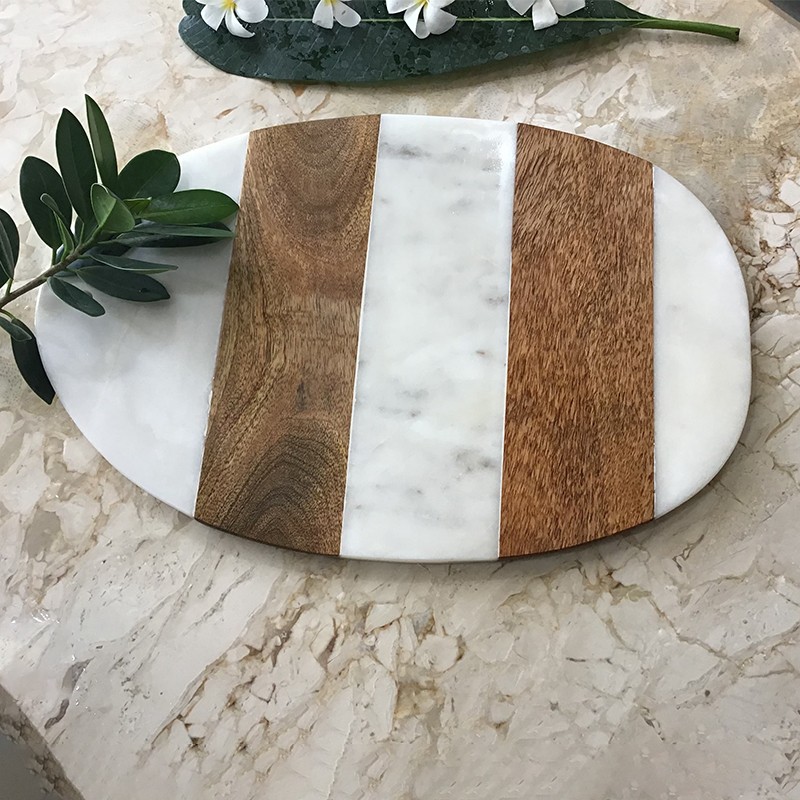 Long Marble Wood With 2 Wood Line NikkisPride