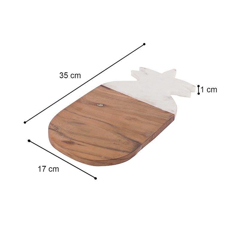 Pineapple Shape Marble Cutting Board  - NikkisPride 