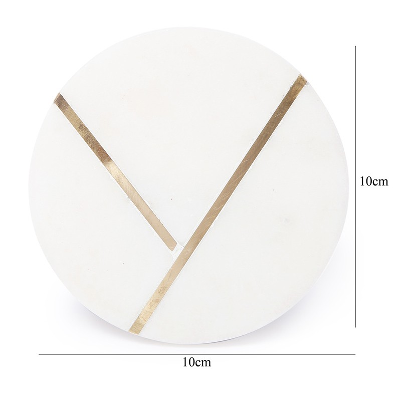 Round with Y Line Coasters  - NikkisPride 