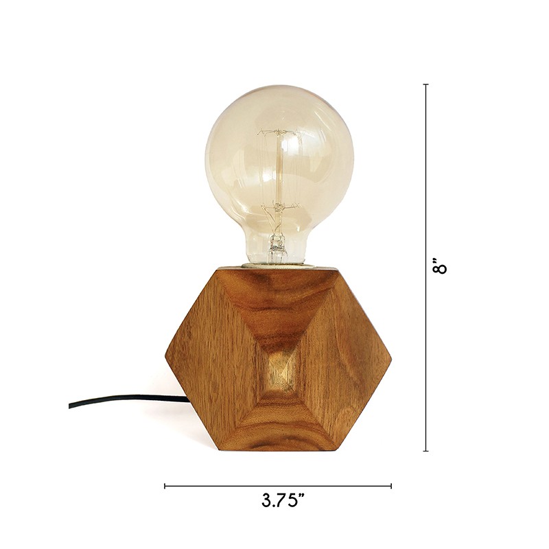 Faceted Cube Lamp  - Studio Indigene 