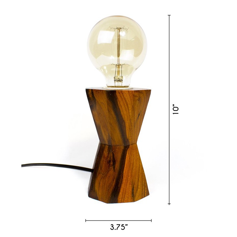 Mirrored Facet Lamp  - Studio Indigene 