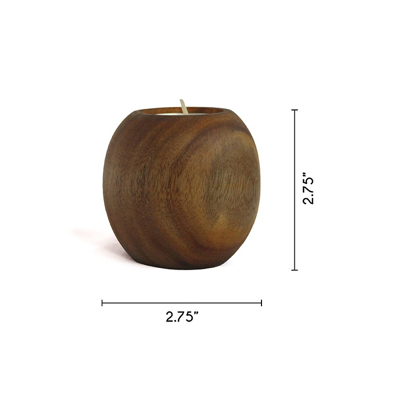 Spherical Tea-Lights Set of 3  - Studio Indigene 