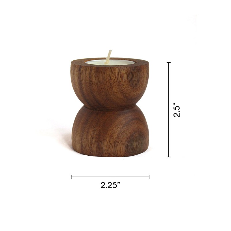 Drum Tea-Lights Set of 3  - Studio Indigene 
