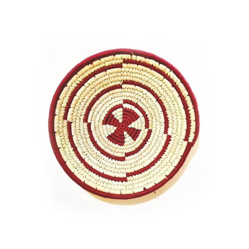 Multicoloured Woven Wall Basket - Set of 3  - Kalaghar 