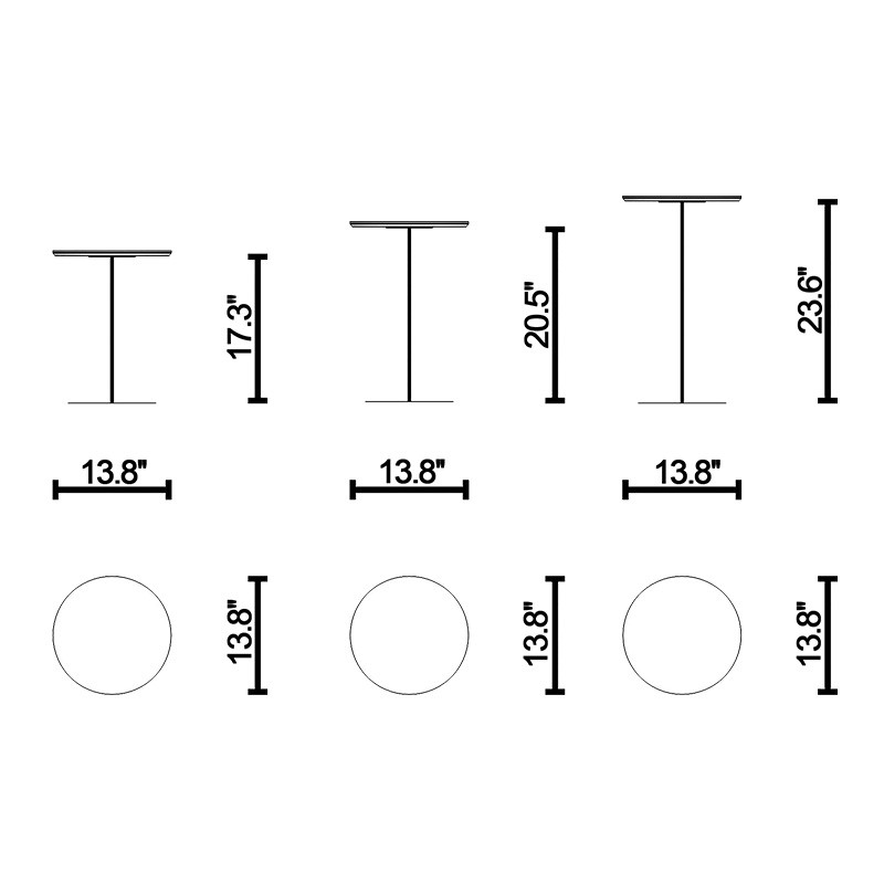 Basic Terrazzo Side Table Set  - Lagu 