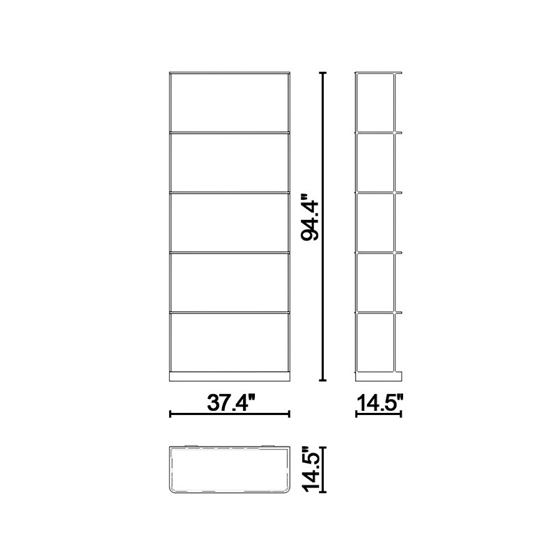 Curve Shelving System  - Lagu 