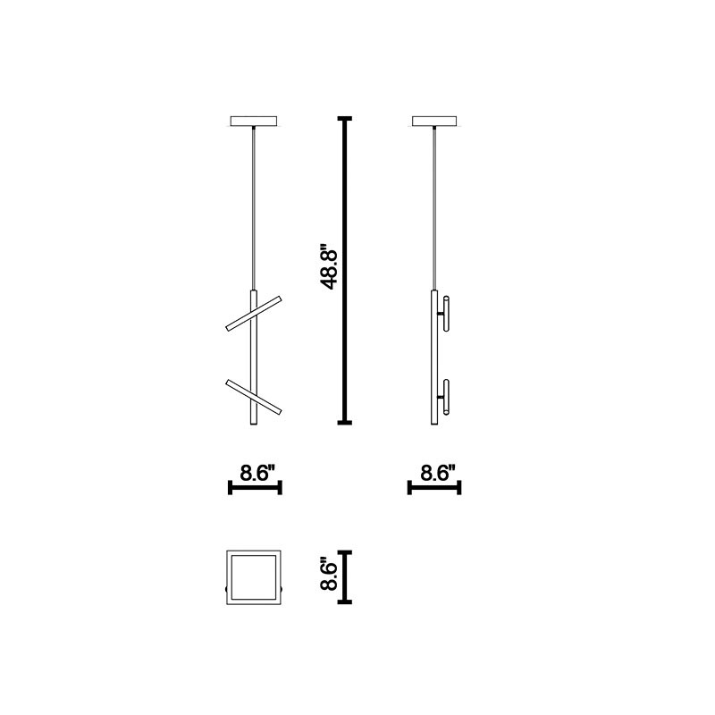 Irregular Ceiling Lamp  - Lagu 