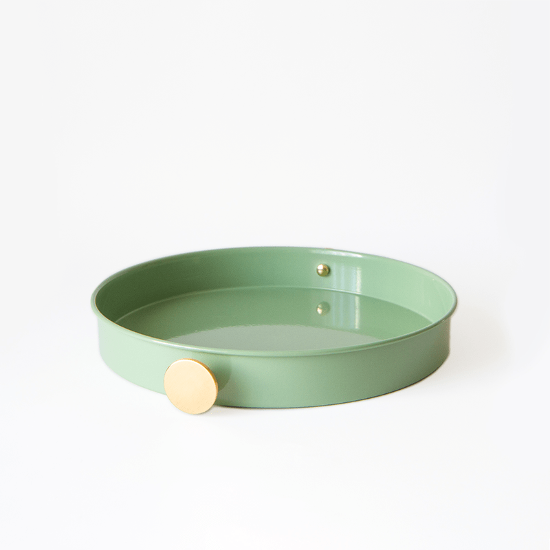 Polka Serving Tray Mint  - Kitbox Design 