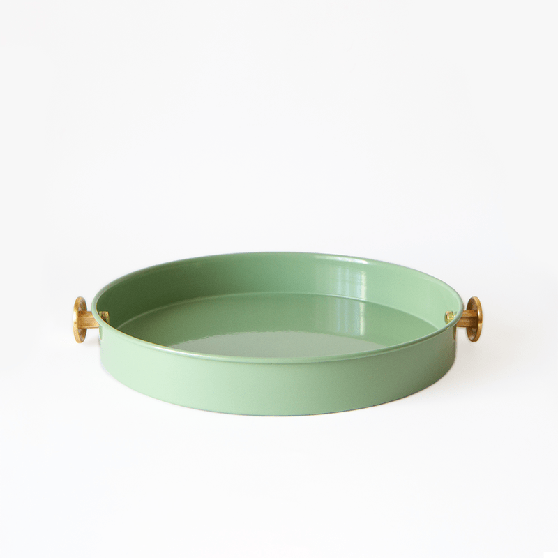 Polka Serving Tray Mint Kitbox Design