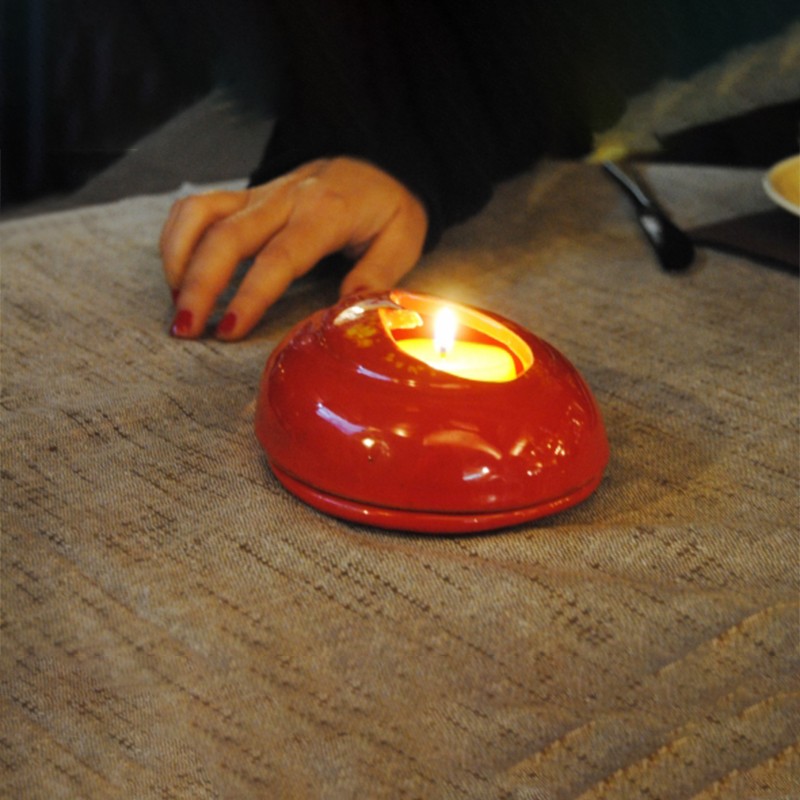 Fiammetta Candle Holder Mavi Ceramica