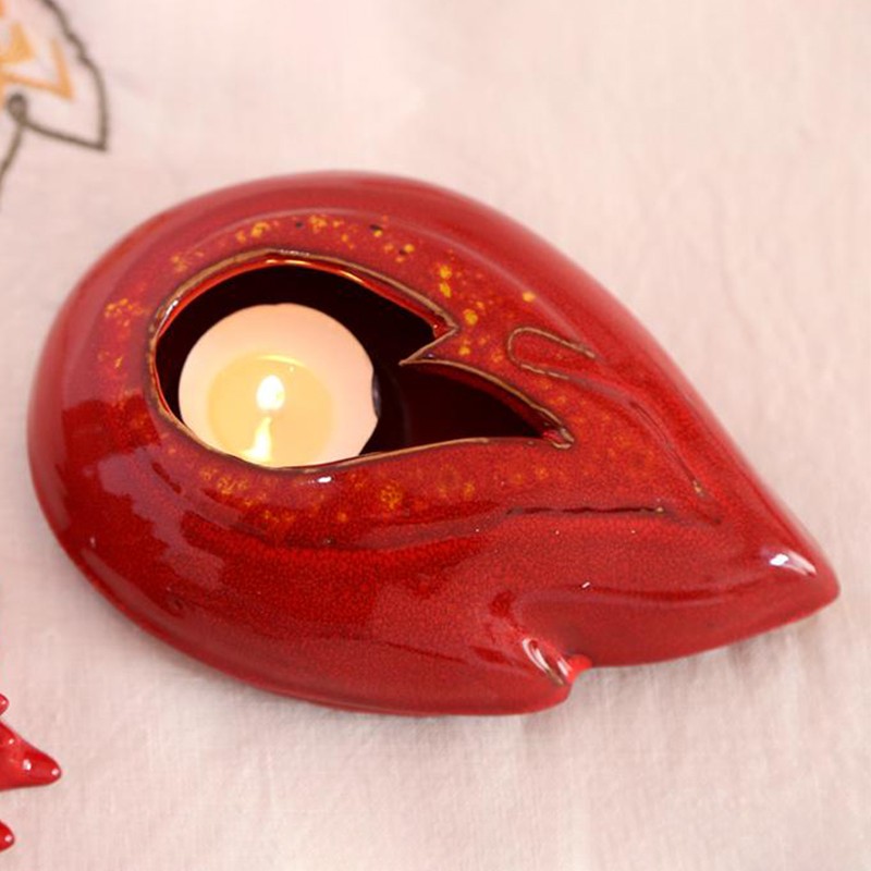 Fiammetta Candle Holder  - Mavi Ceramica 