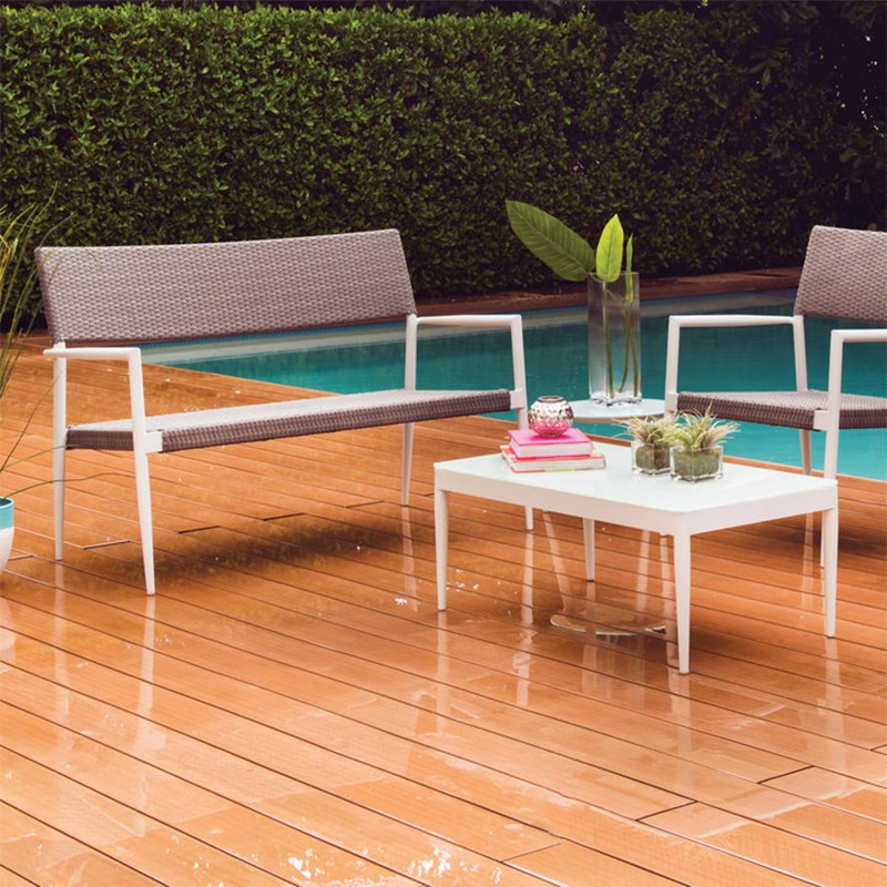 Cancun Loveseat  - Cross Weave 