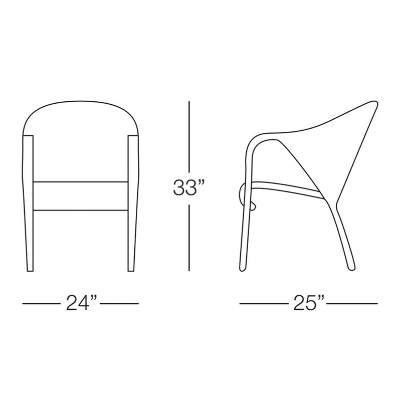 Plantation Dining Chair  - Cross Weave 