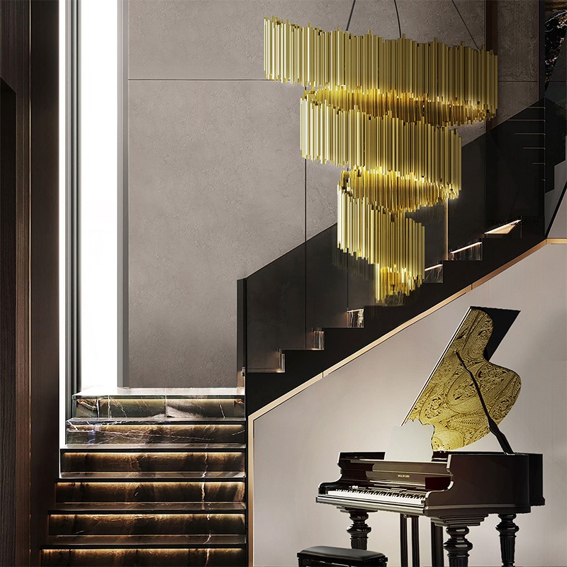 Brubeck Spiral Suspension Mid-Century Club