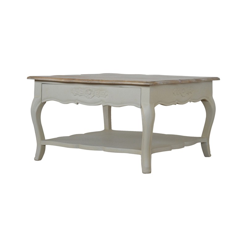 Amberly Carved Coffee Table  - Artisan Furniture 