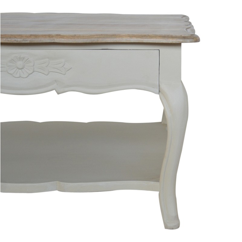 Amberly Carved Coffee Table  - Artisan Furniture 