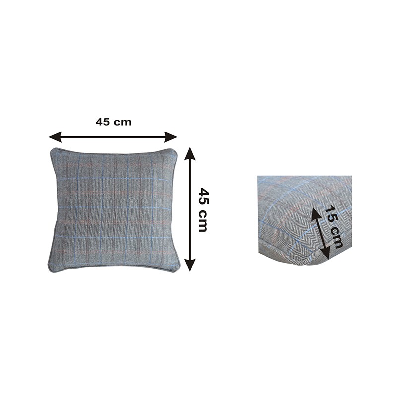 Multi Tweed Scatter Cushion  - Artisan Furniture 