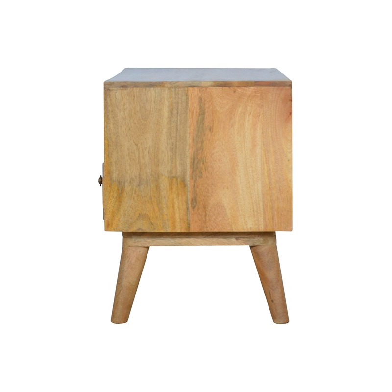 Pineapple Carved Media Unit  - Artisan Furniture 