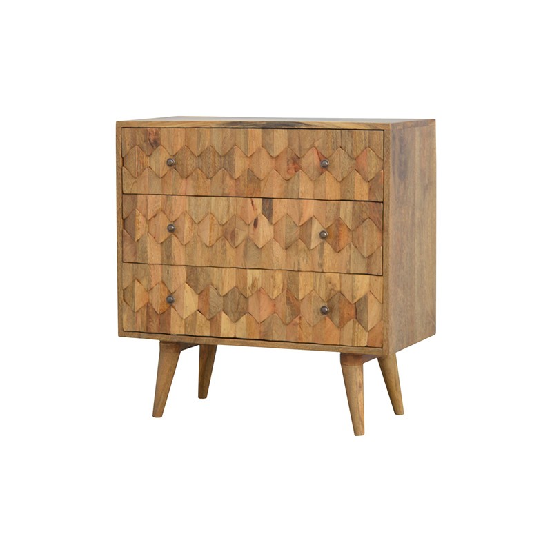 Pineapple Carved Chest  - Artisan Furniture 