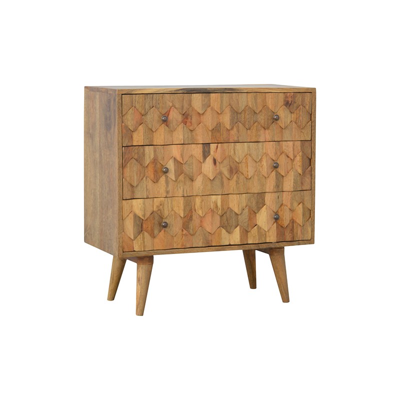 Pineapple Carved Chest  - Artisan Furniture 