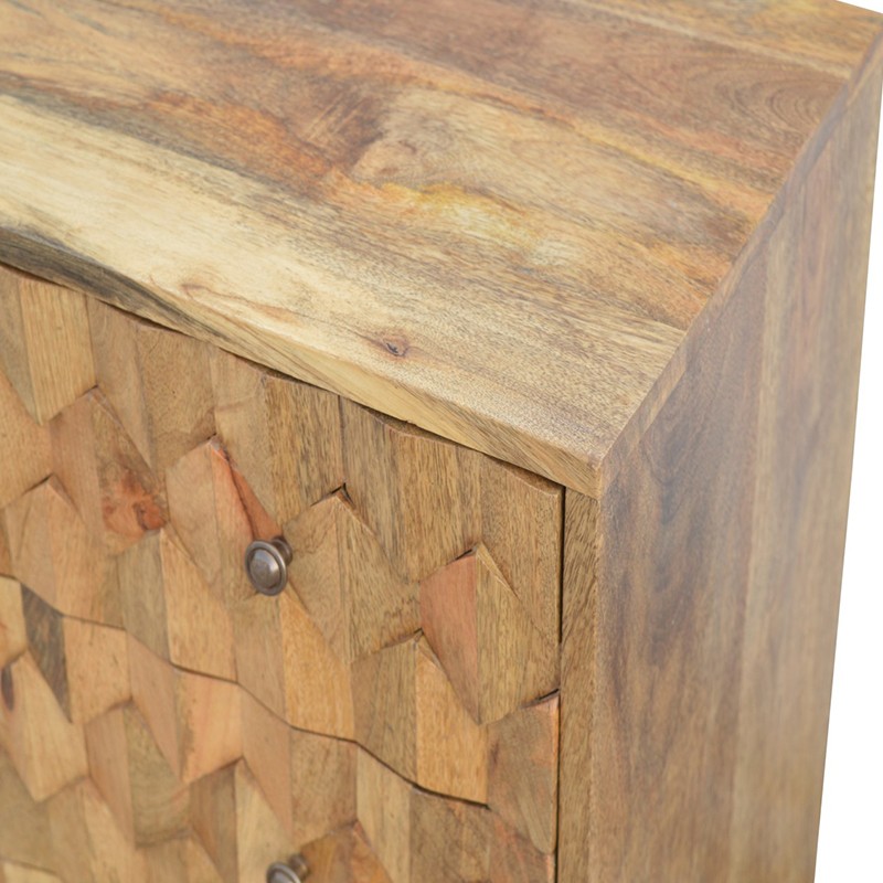 Pineapple Carved Chest  - Artisan Furniture 