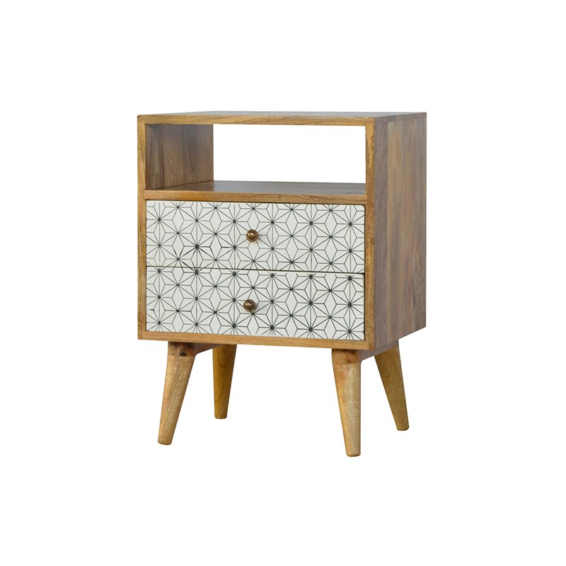 Prima Bedside with Open Slot  - Artisan Furniture 