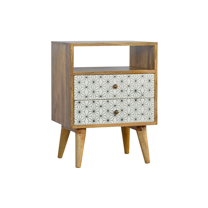 Prima Bedside with Open Slot  - Artisan Furniture 