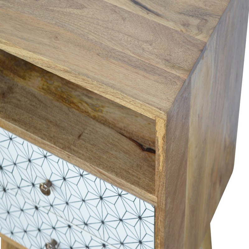Prima Bedside with Open Slot  - Artisan Furniture 