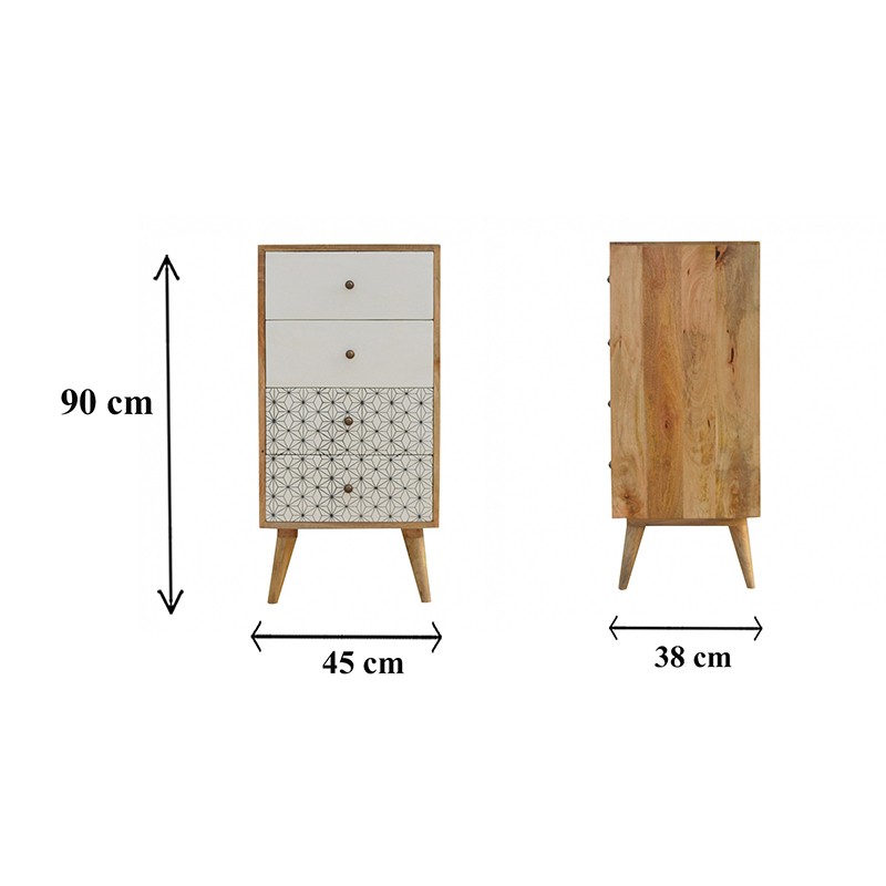 Prima Tallboy  - Artisan Furniture 