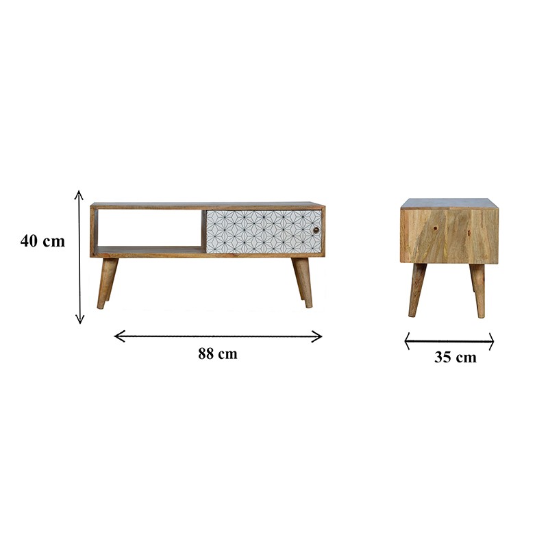 Prima Sliding Door Media Unit  - Artisan Furniture 