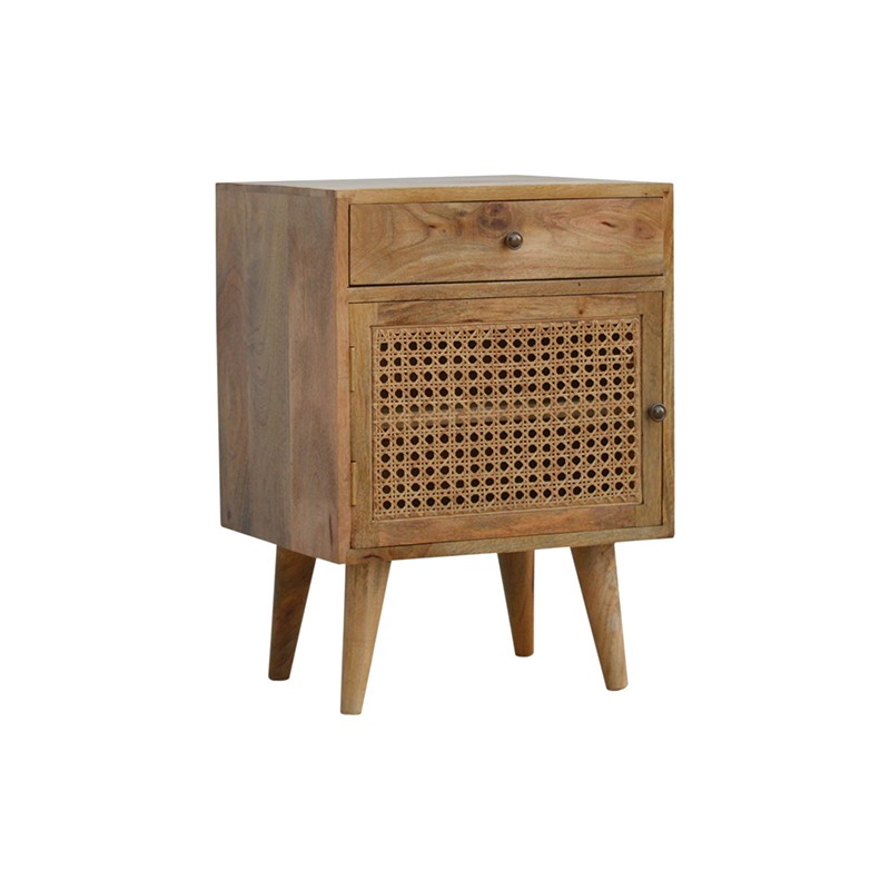 Rattan Door Front Bedside  - Artisan Furniture 
