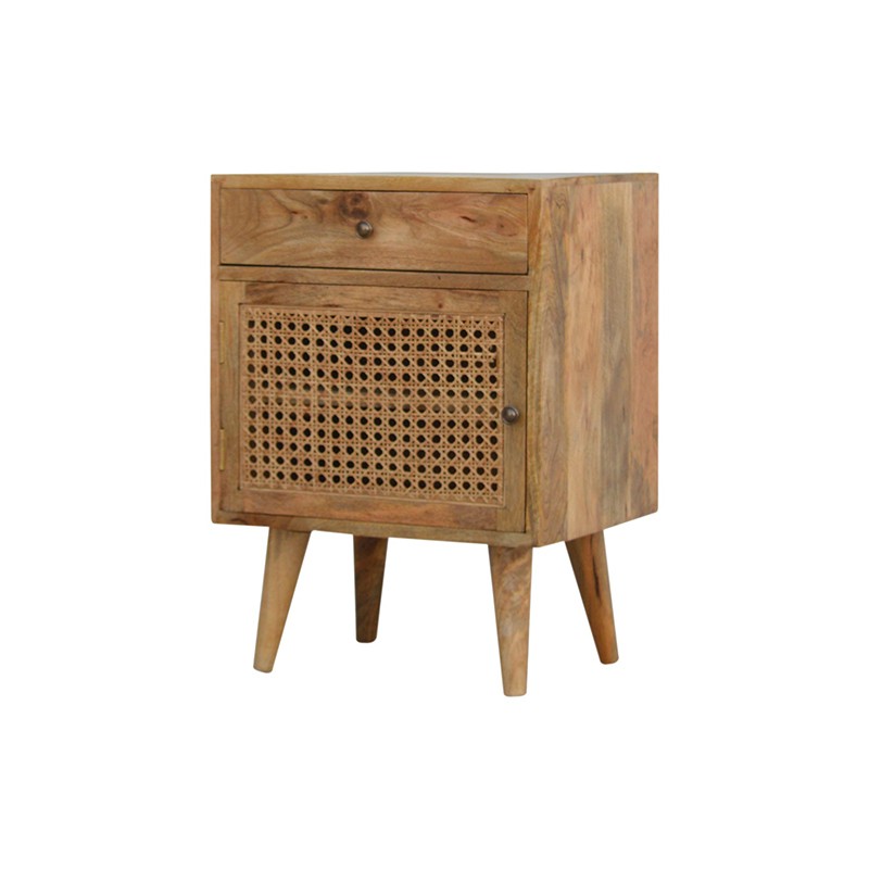 Rattan Door Front Bedside  - Artisan Furniture 