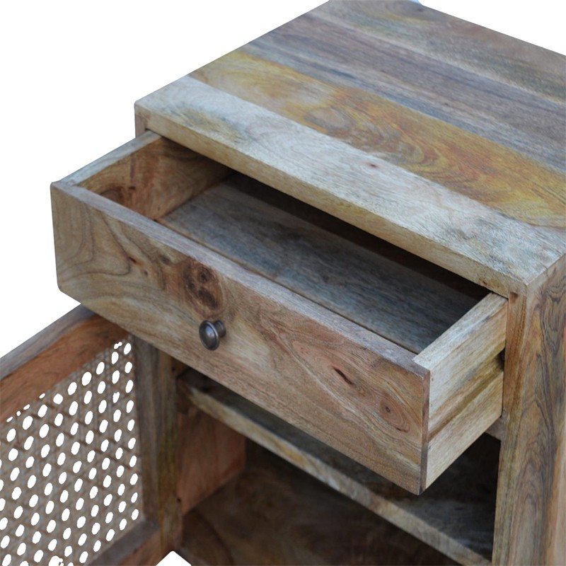 Rattan Door Front Bedside  - Artisan Furniture 