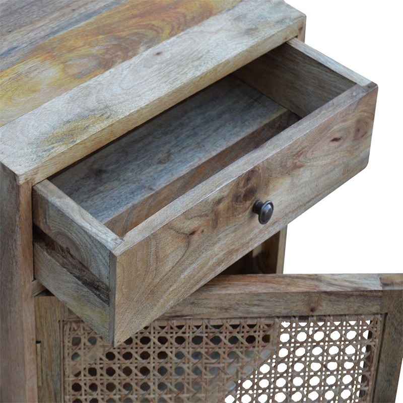 Rattan Door Front Bedside  - Artisan Furniture 
