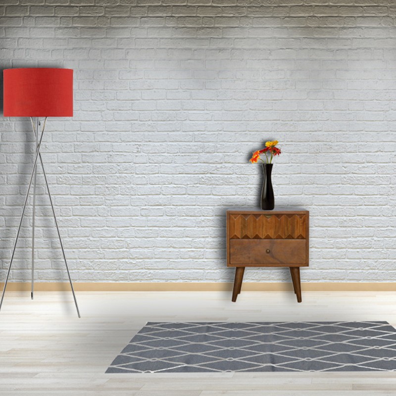 Chestnut Prism Bedside Artisan Furniture