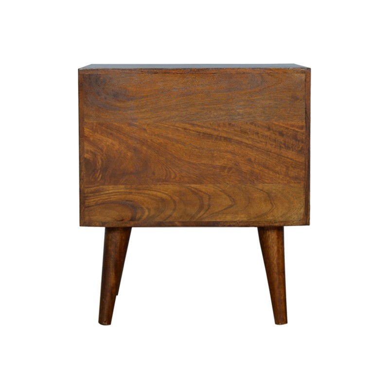 Chestnut Prism Bedside  - Artisan Furniture 