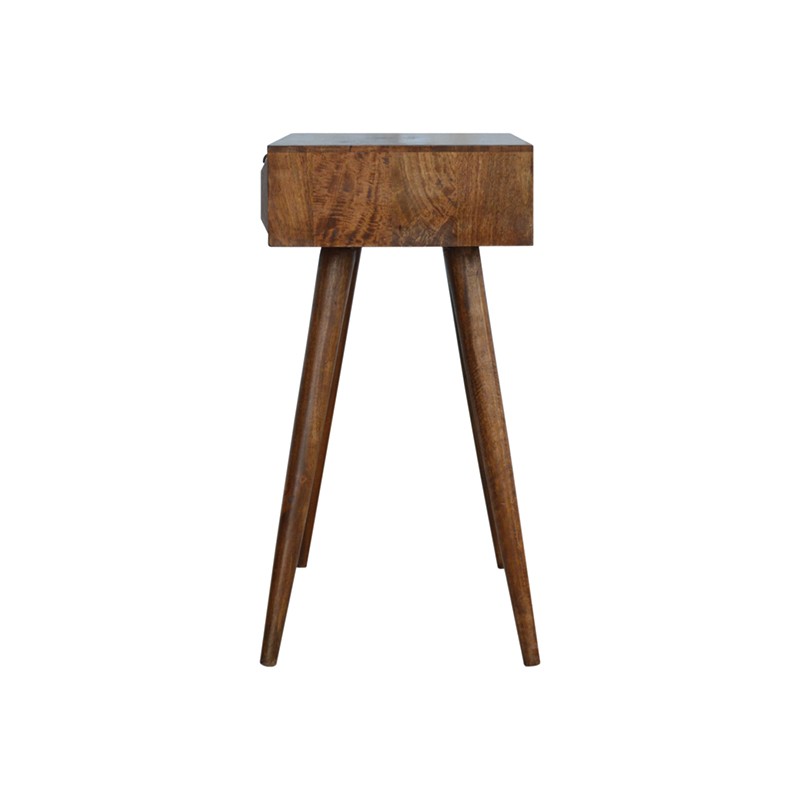 Chestnut Prism Console Table  - Artisan Furniture 