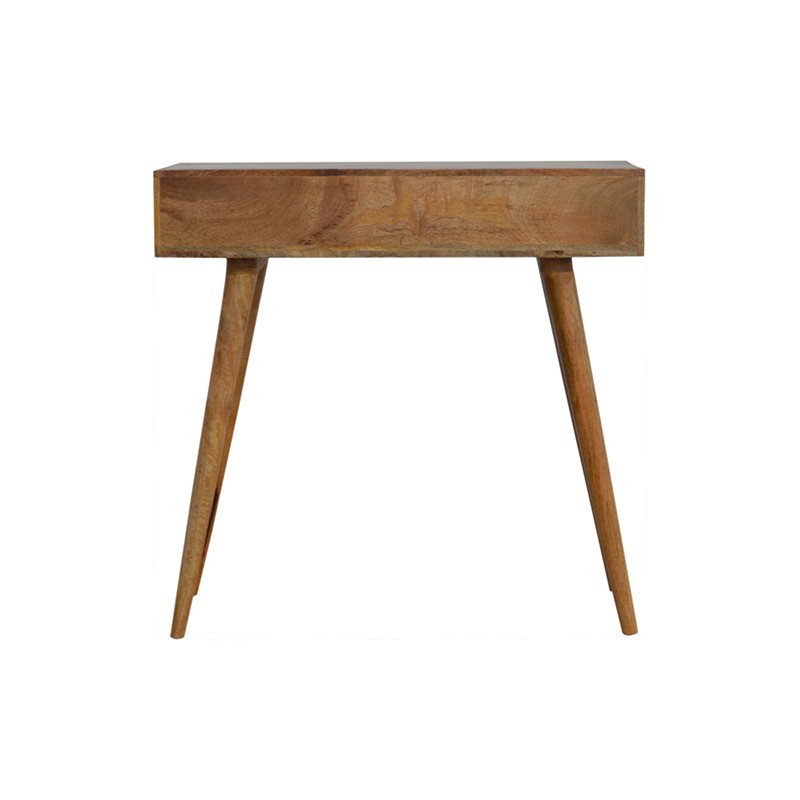 Cube Carved Console Table  - Artisan Furniture 