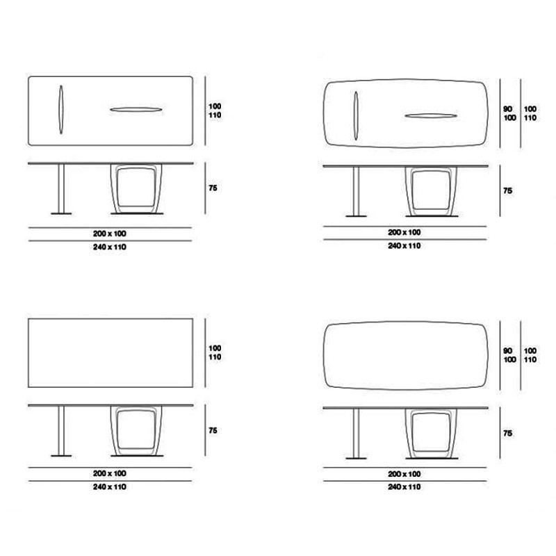 Aaron Dining Table  - Pacini Cappellini 