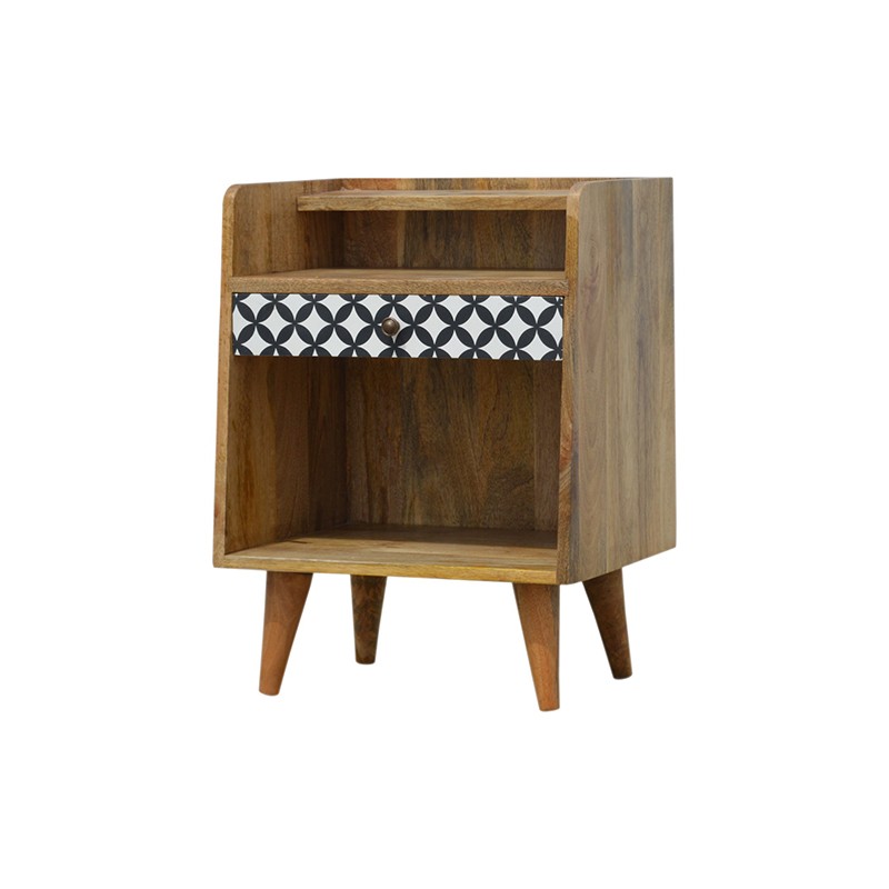 District Diamond Patterned Bedside  - Artisan Furniture 