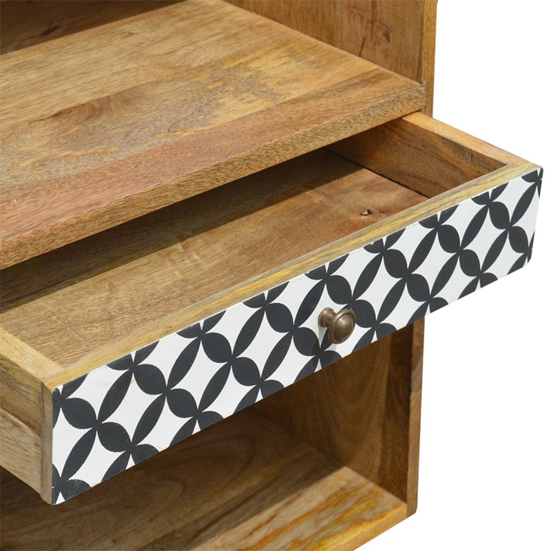 District Diamond Patterned Bedside  - Artisan Furniture 