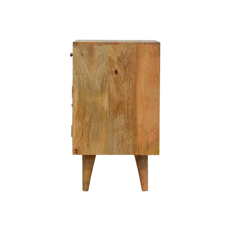 Mixed Pattern Bedside  - Artisan Furniture 