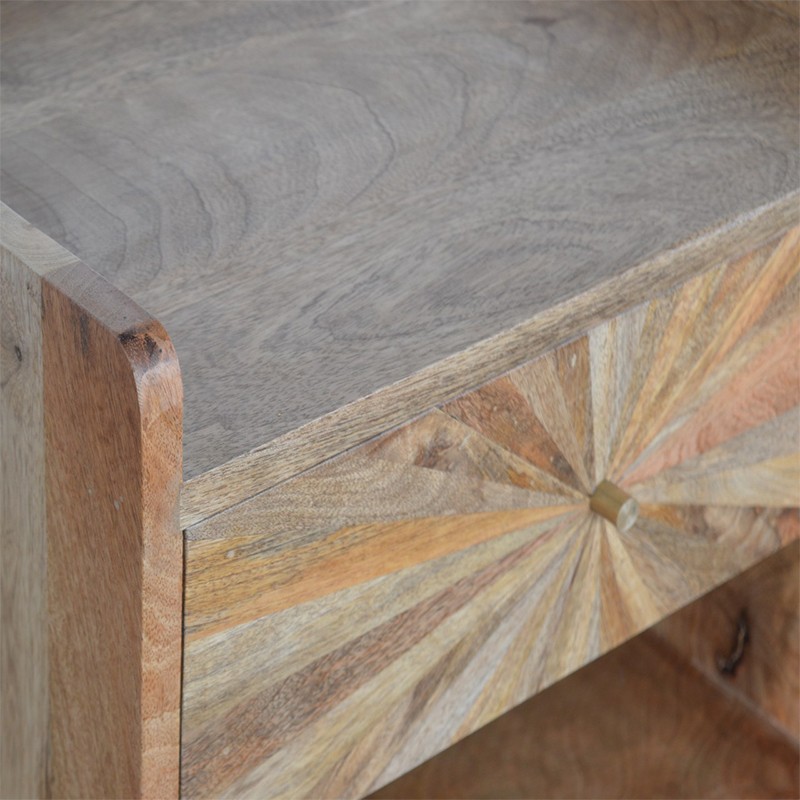 Sunrise Bedside with Open Slot  - Artisan Furniture 